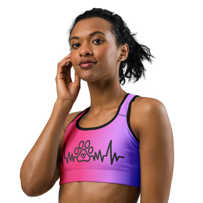 Special Edition - My Pet My Life Heartbeat Sports Bra