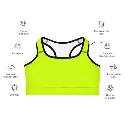 Everyday Neon Lime Sports Bra