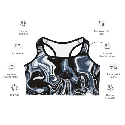 Everyday Liquid Metal Sports Bra