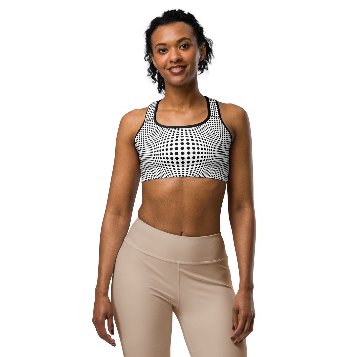 Everyday Optical Illusion Sports Bra