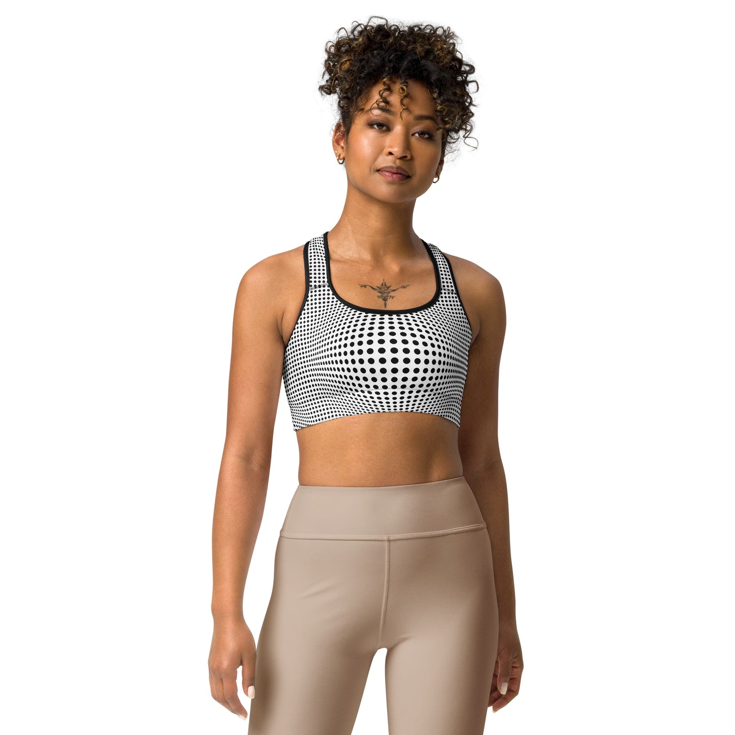 Everyday Optical Illusion Sports Bra