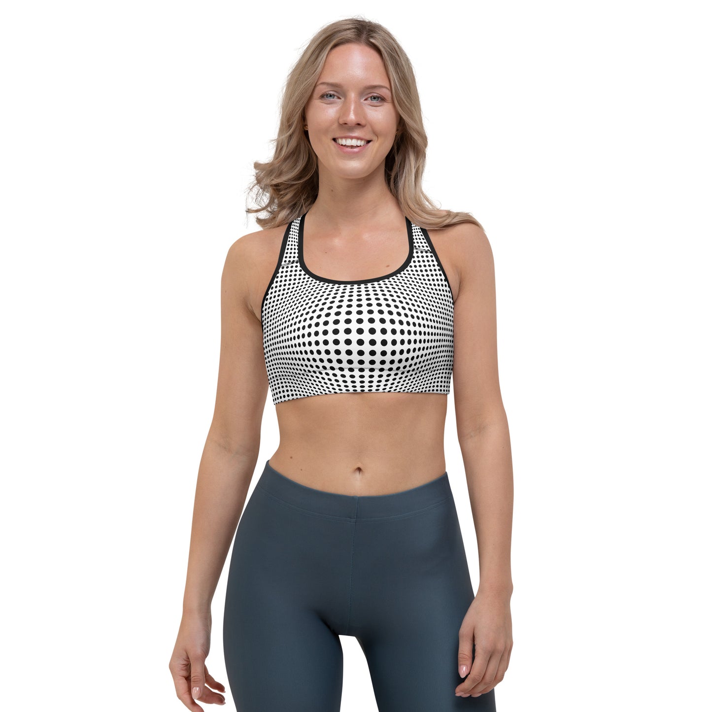 Everyday Optical Illusion Sports Bra