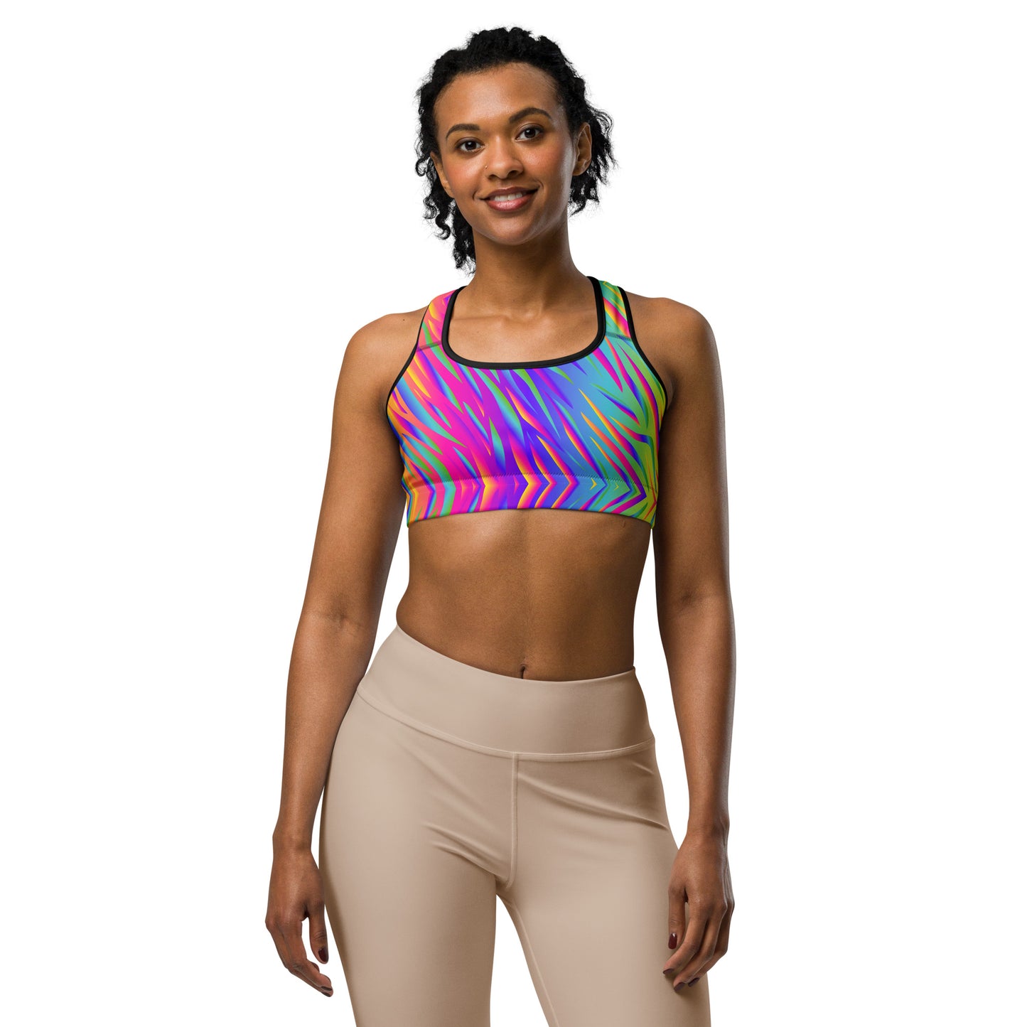 Rainbow TigerSports Bra