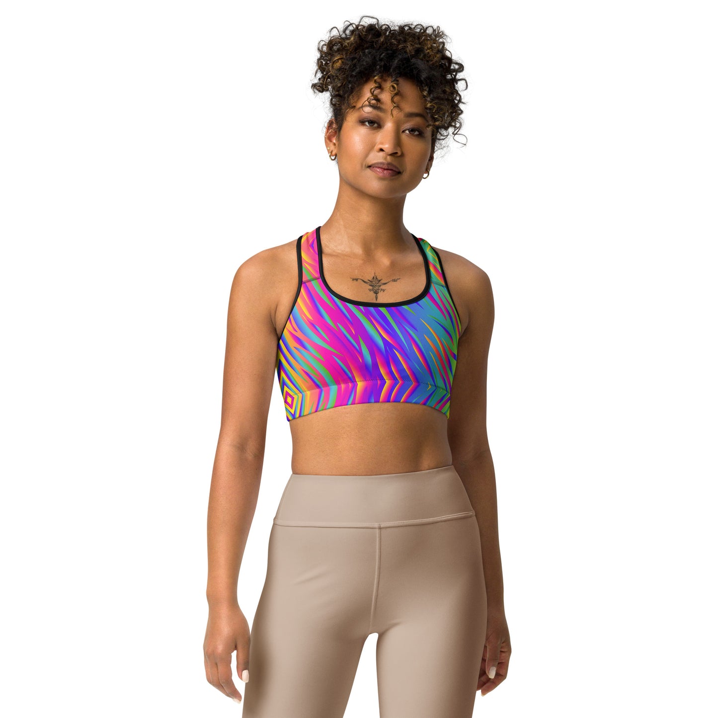 Rainbow TigerSports Bra