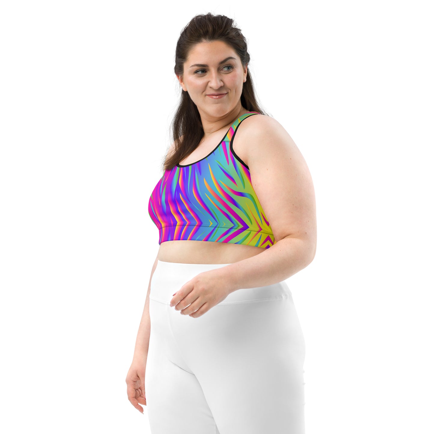 Rainbow TigerSports Bra