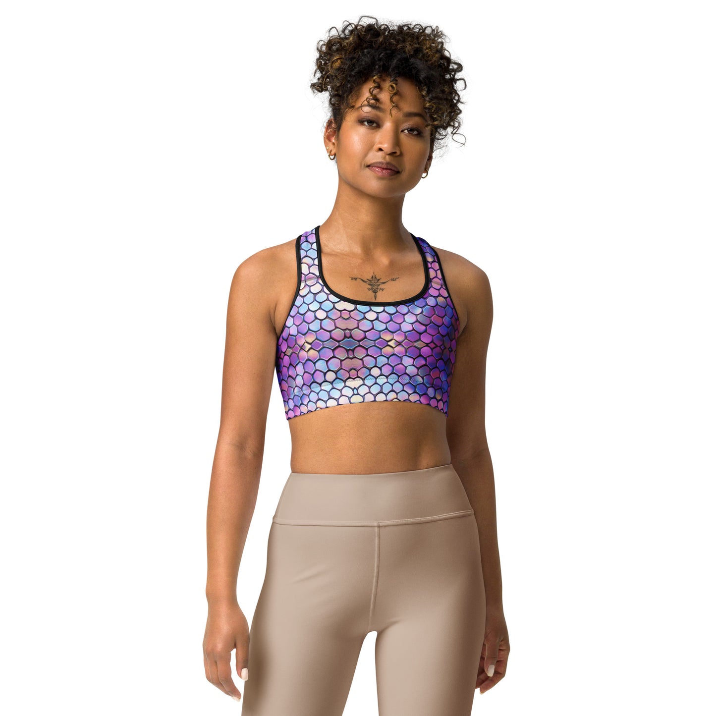 Mermaid Tail Sports Bra