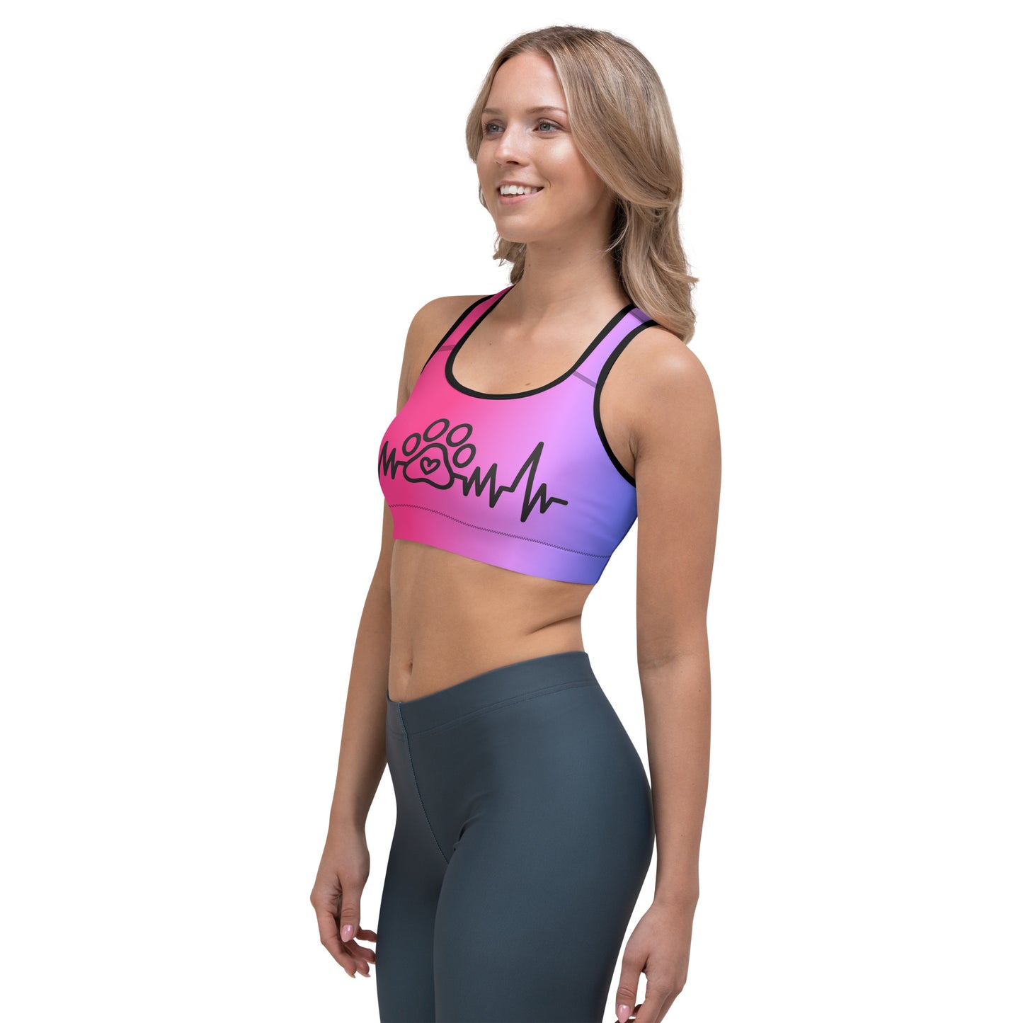 Special Edition - My Pet My Life Heartbeat Sports Bra