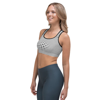 Everyday Optical Illusion Sports Bra