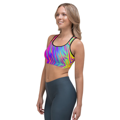 Rainbow TigerSports Bra