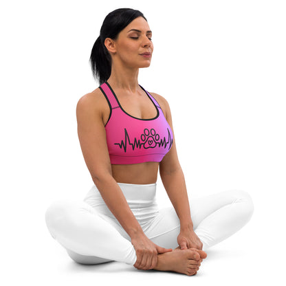 Special Edition - My Pet My Life Heartbeat Sports Bra