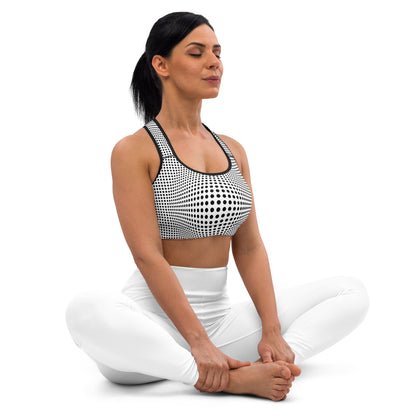 Everyday Optical Illusion Sports Bra