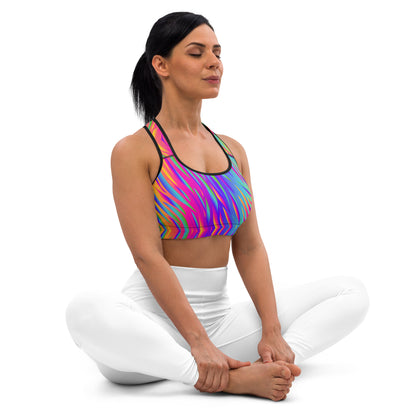 Rainbow TigerSports Bra