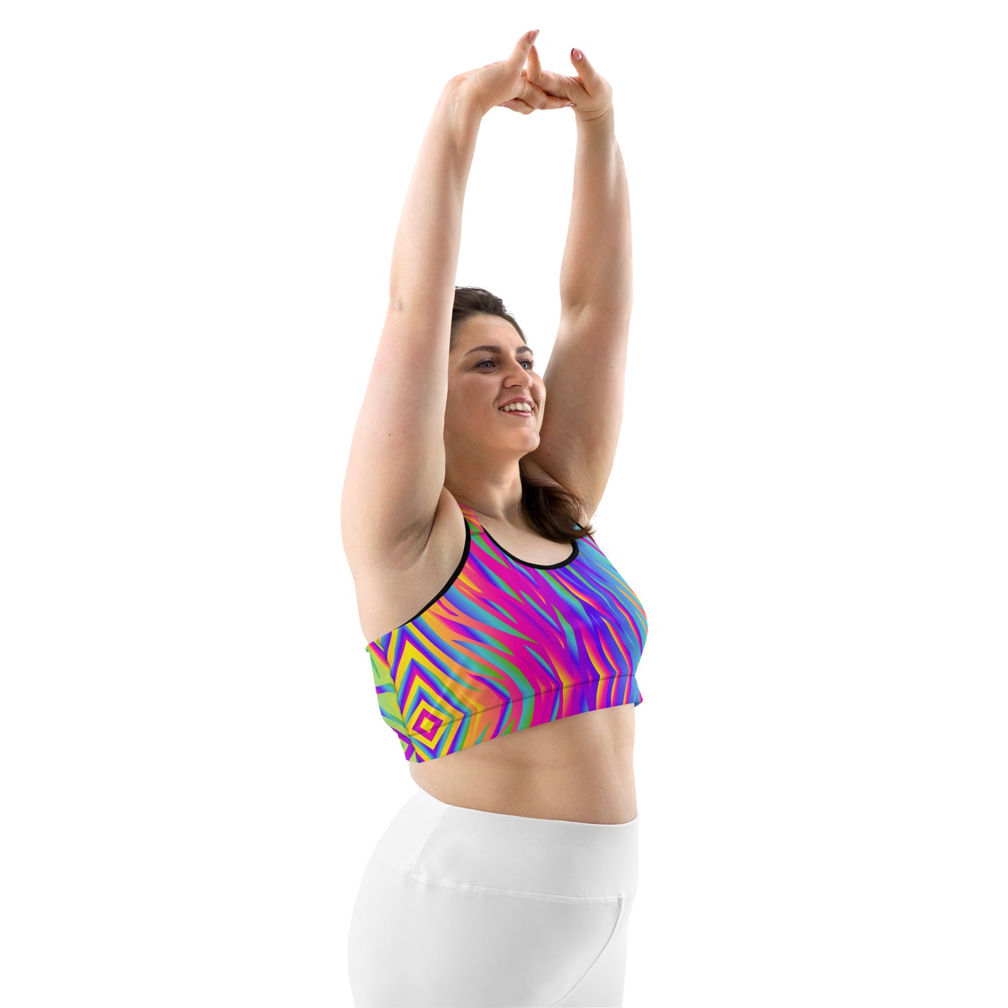 Rainbow TigerSports Bra