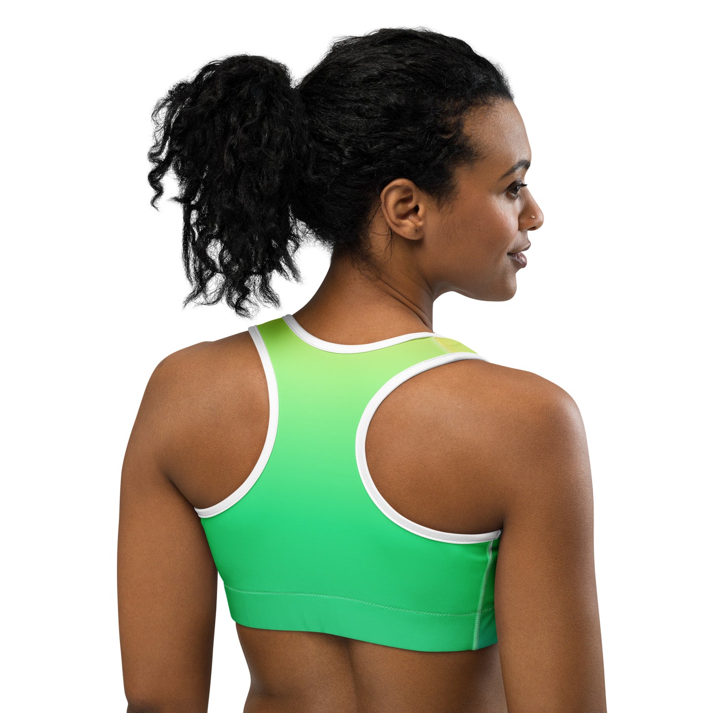 Everyday Sunset Lime Sports Bra