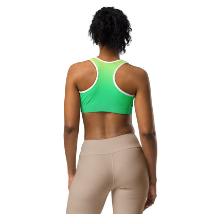 Everyday Sunset Lime Sports Bra