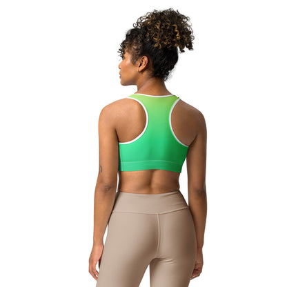 Everyday Sunset Lime Sports Bra