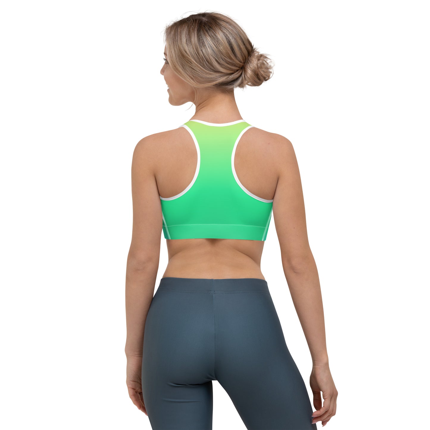 Everyday Sunset Lime Sports Bra