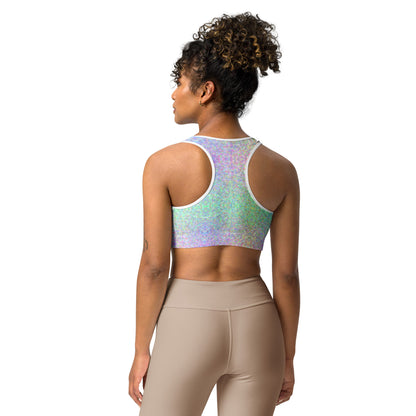 Mermaid Sparkle Sports Bra