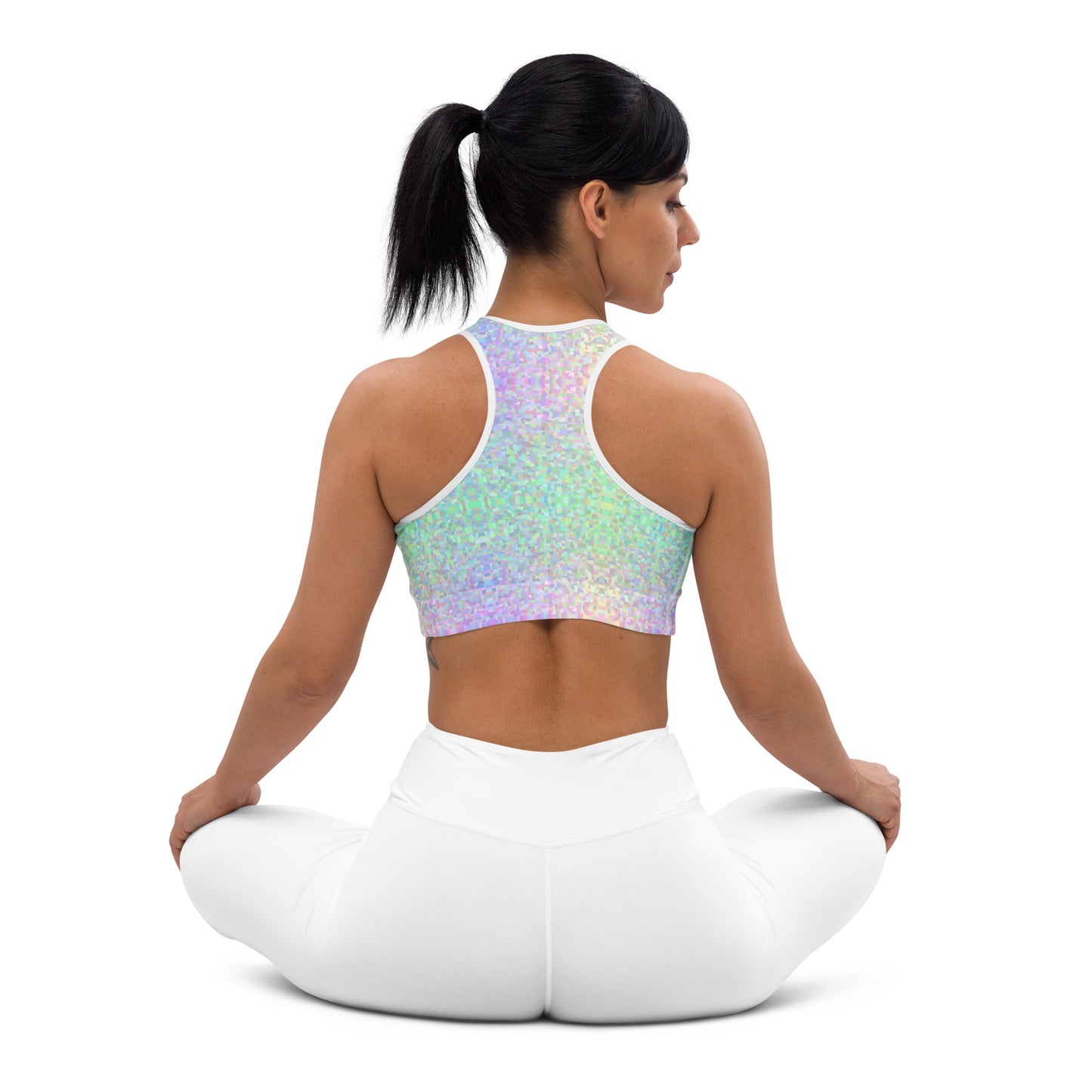 Mermaid Sparkle Sports Bra