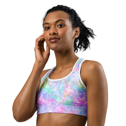 Unicorn Galaxy Sports Bra