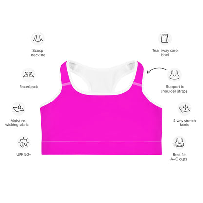 Everyday Bright Pink Sports Bra