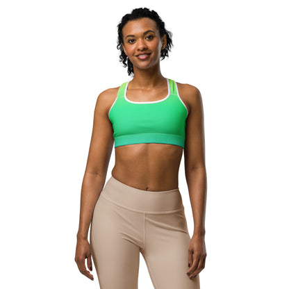 Everyday Sunset Lime Sports Bra