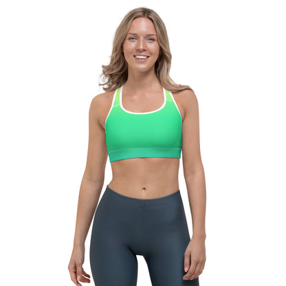 Everyday Sunset Lime Sports Bra