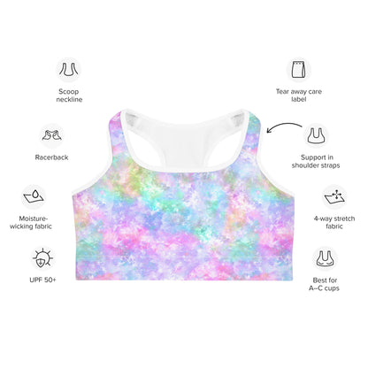 Unicorn Galaxy Sports Bra