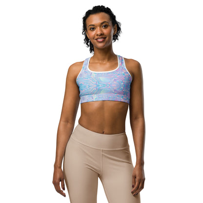 Holographic Hydro Sports Bra