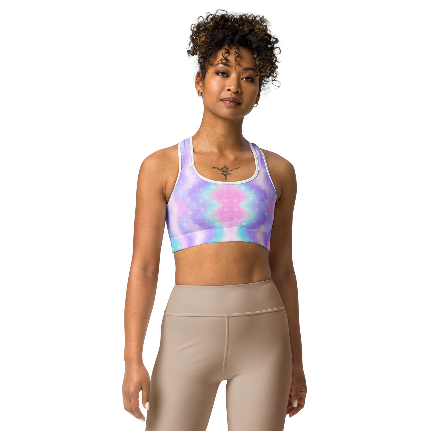 Unicorn Sparkles Sports Bra