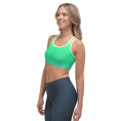 Everyday Sunset Lime Sports Bra