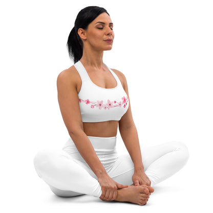 Cherry Blossom Sports Bra