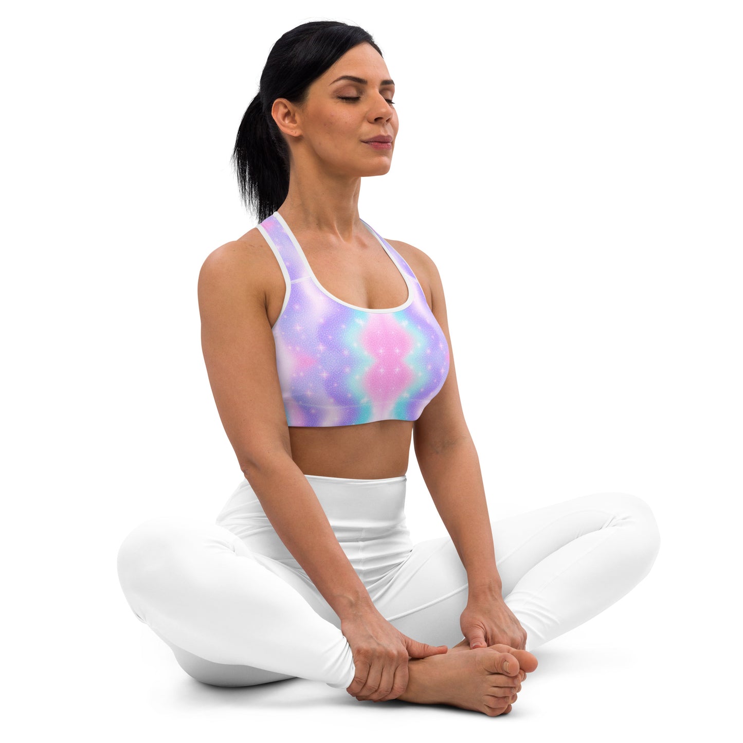 Unicorn Sparkles Sports Bra