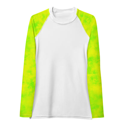 Everyday Lemon Lime Women's Rash Guard