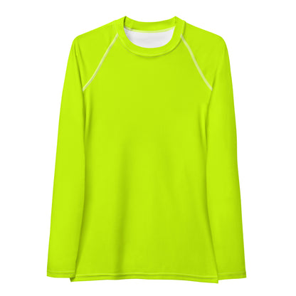 Everyday Neon Lime Women's Rash Guard