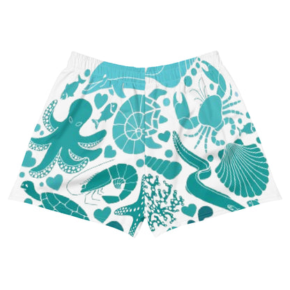 Pantalones cortos deportivos reciclados Love of the Ocean