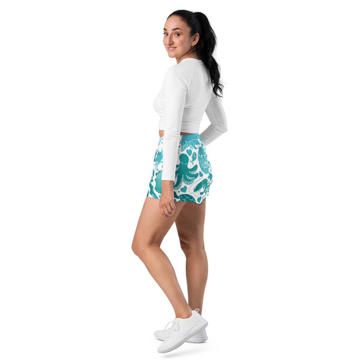 Love of the Ocean Recycled Athletic Shorts