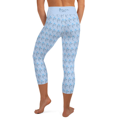 Everyday Essentials Yoga Capri Leggings in Blue