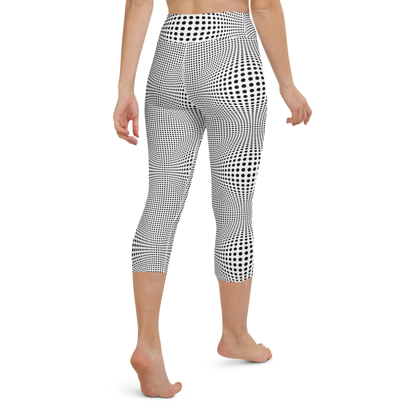 Everyday Optical Illusion Yoga Capri Leggings