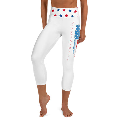 Support Our Troops Yoga Capri Leggings