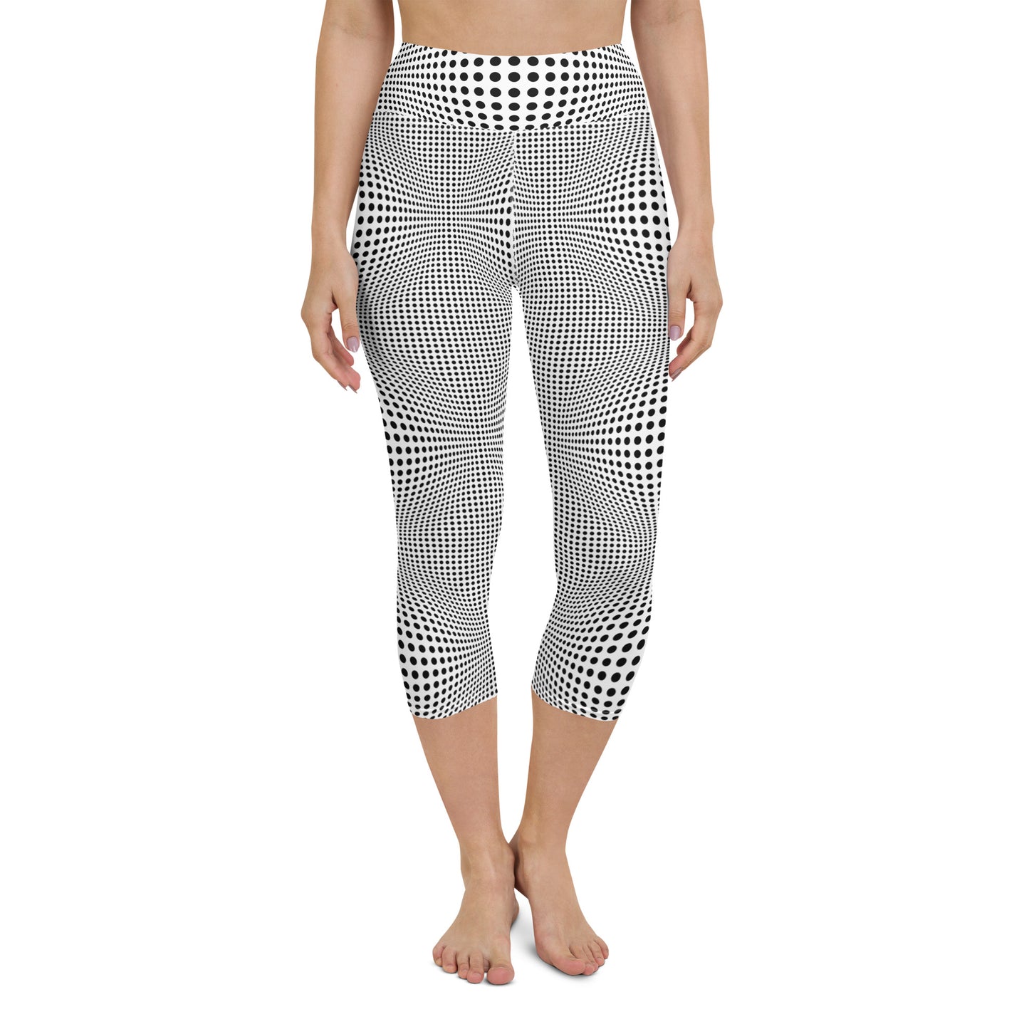 Everyday Optical Illusion Yoga Capri Leggings