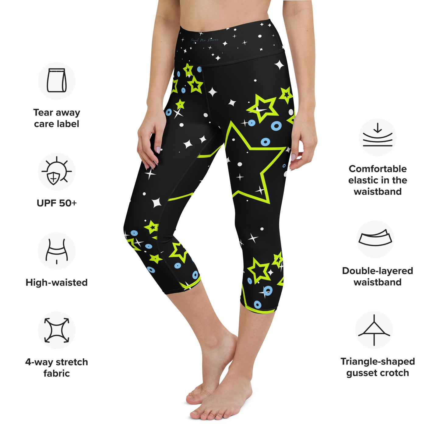 Make a Wish Yoga Capri Leggings