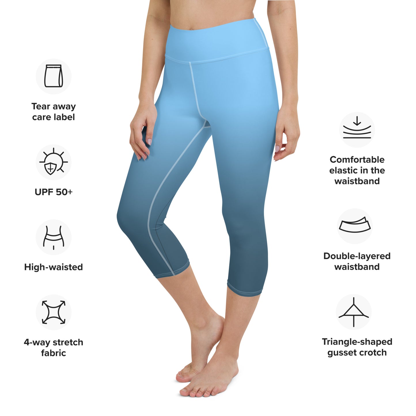 Forget Me Never Signature Yoga Capri Leggings