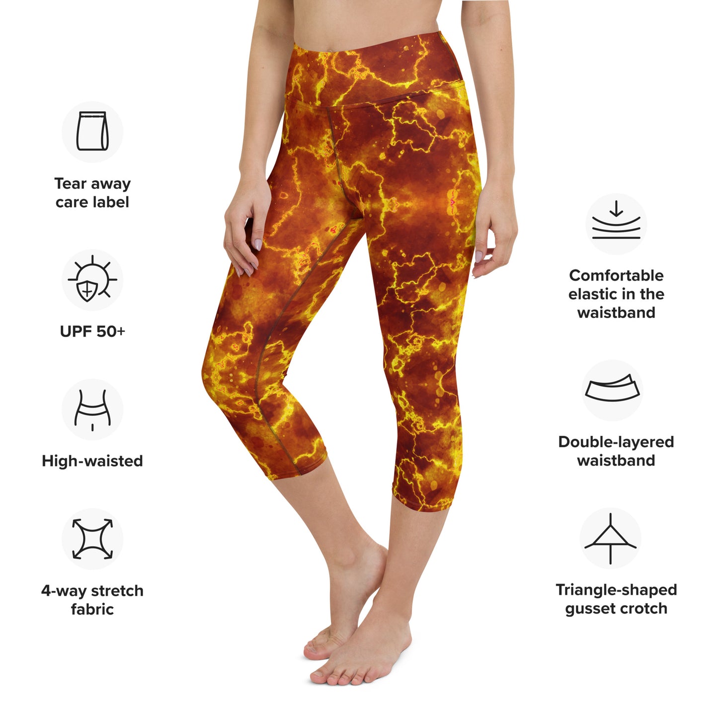 Everyday Magma Yoga Capri Leggings