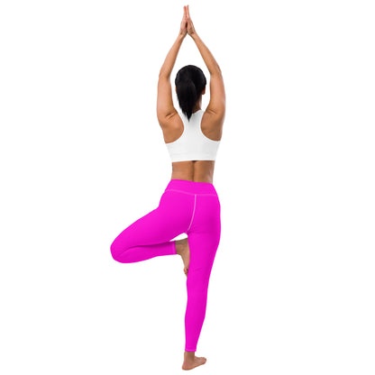 Everyday Bright Pink Yoga Leggings