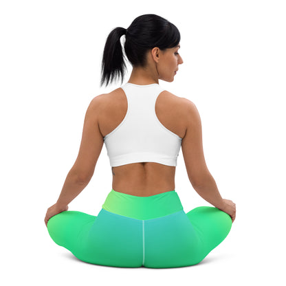 Everyday Sunset Lime Yoga Leggings