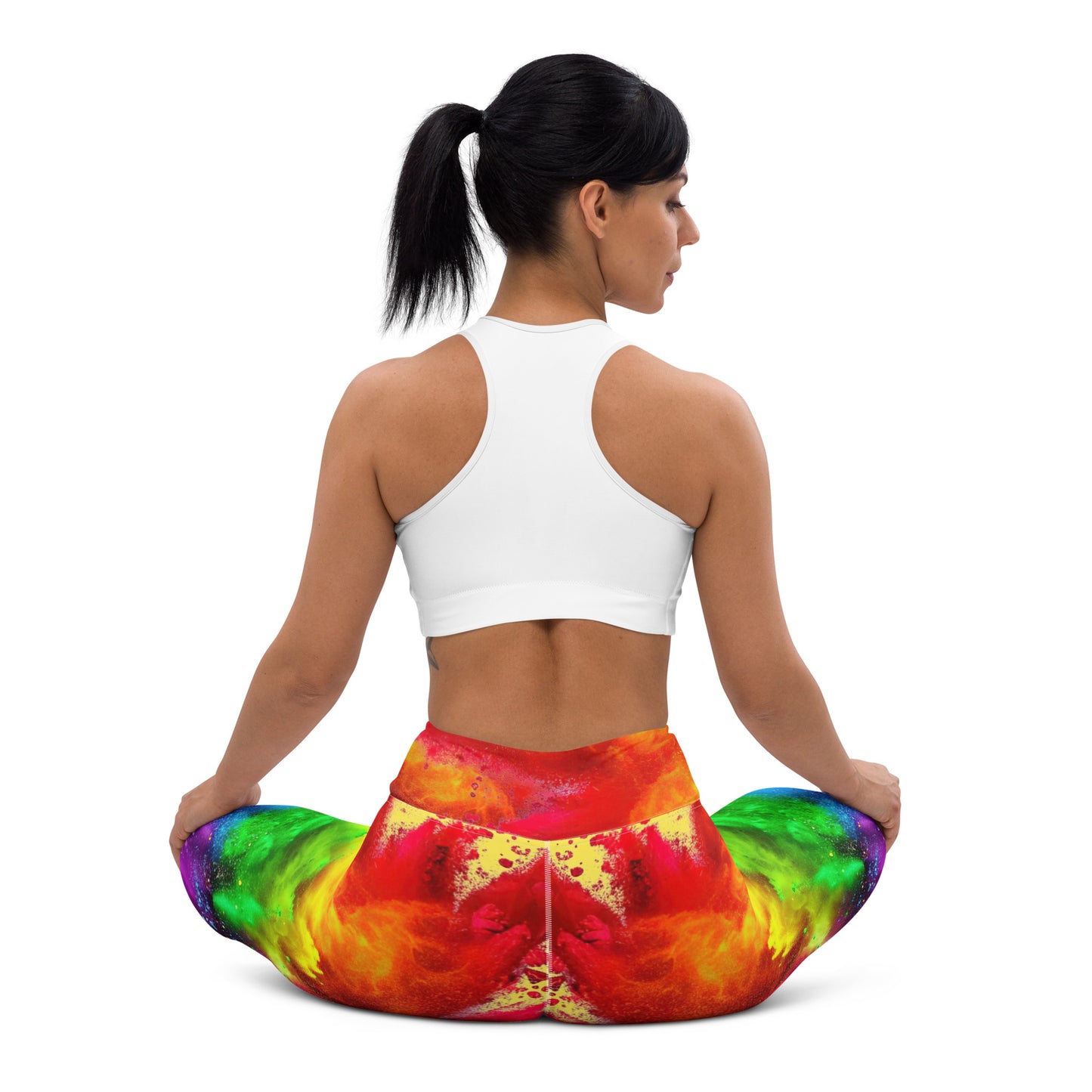 Color Explosion Yoga Leggings