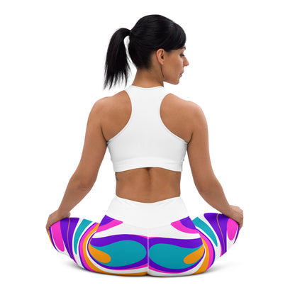 Looney Zebra Yoga Leggings