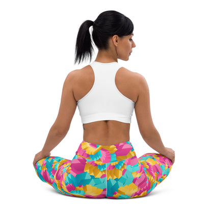 3 Dimensional Chaos Yoga Leggings