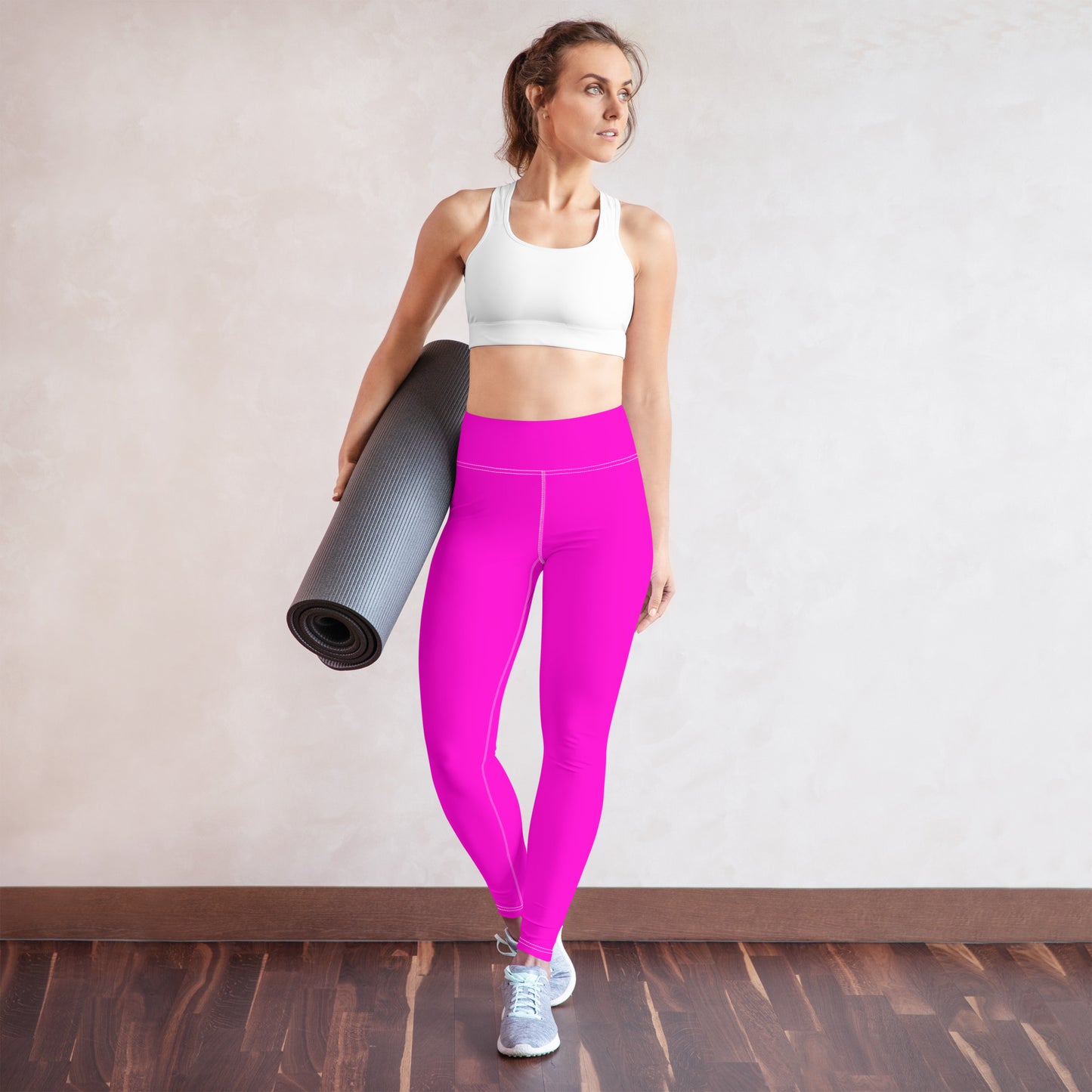 Everyday Bright Pink Yoga Leggings